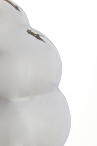 Table lamp 30x46 cm MISTY smoked glass+matt black