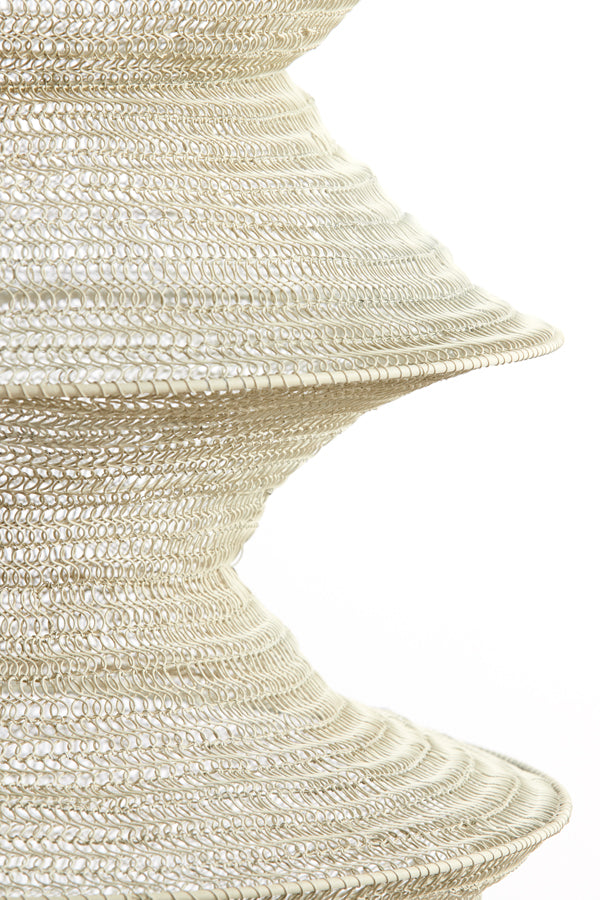 Hanging lamp 31x55 cm NAKISHA light grey