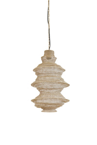 Hanging lamp 31x55 cm NAKISHA sand