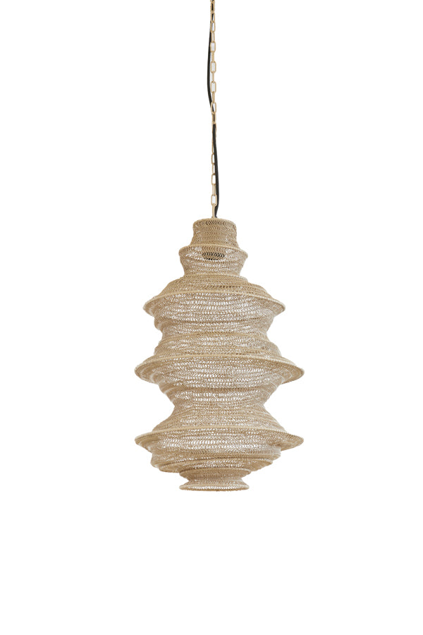 Hanging lamp 31x55 cm NAKISHA sand