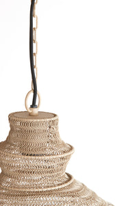 Hanging lamp 31x55 cm NAKISHA sand