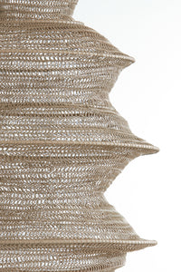 Hanging lamp 31x55 cm NAKISHA sand