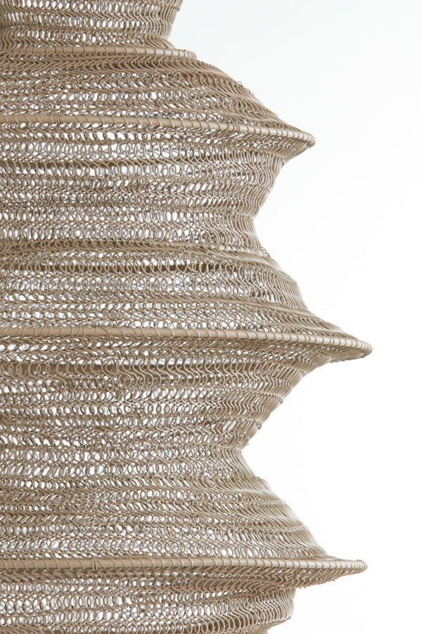 Hanging lamp 31x55 cm NAKISHA sand
