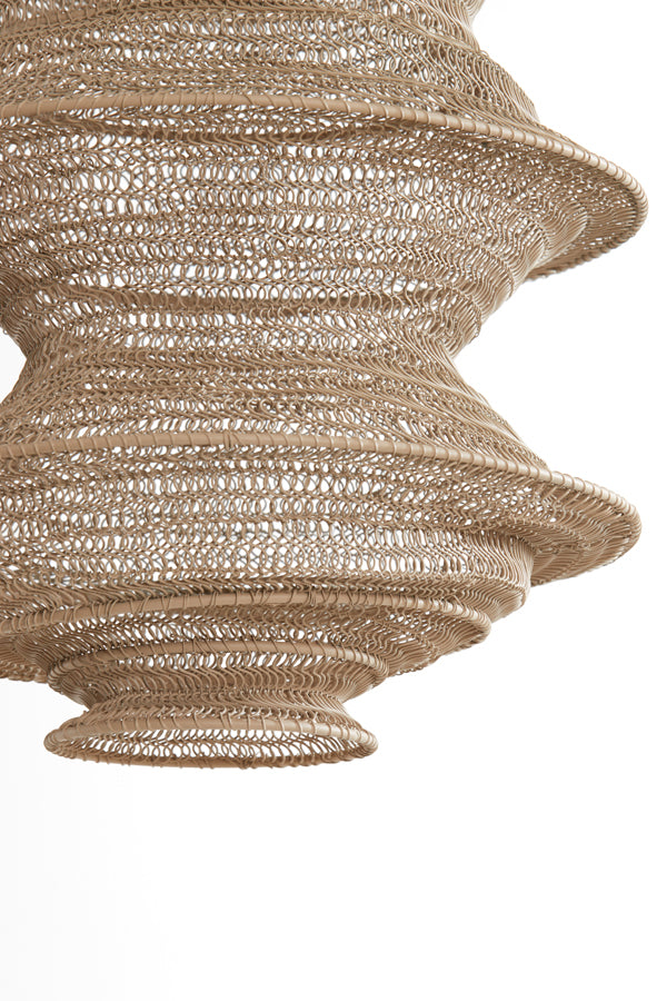 Hanging lamp 31x55 cm NAKISHA sand