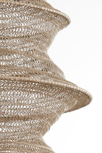 Hanging lamp 31x55 cm NAKISHA sand