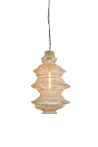 Hanging lamp 31x55 cm NAKISHA sand