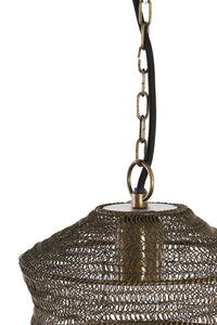 Hanging lamp 40x70 cm NAKISHA antique bronze