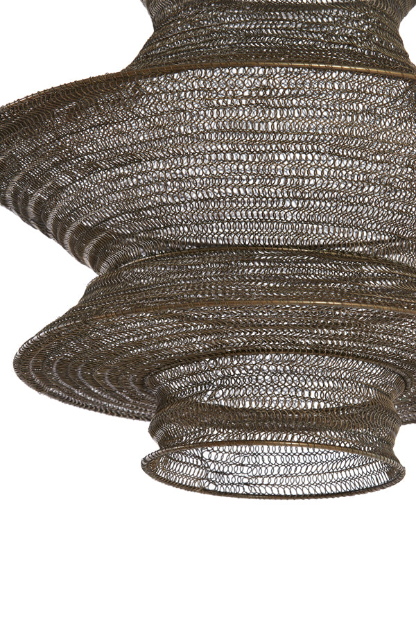 Hanging lamp 40x70 cm NAKISHA antique bronze