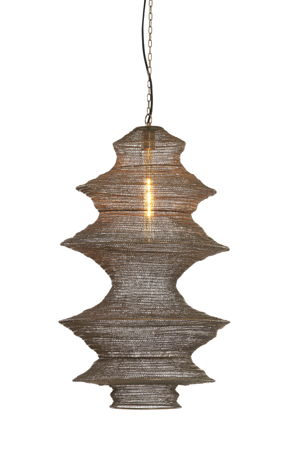 Hanging lamp 40x70 cm NAKISHA antique bronze