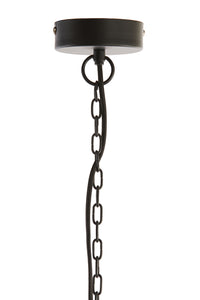 Hanging lamp 31x55 cm NAKISHA matt black