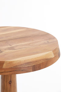 Side table 46x52 cm NALAGU mango wood natural