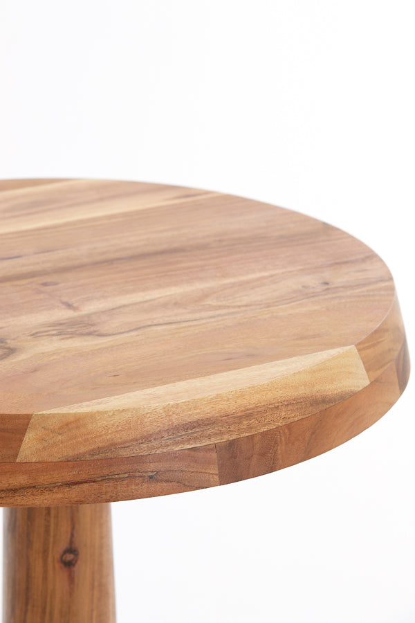Side table 46x52 cm NALAGU mango wood natural