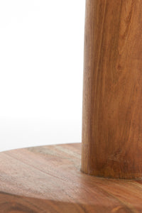 Side table 46x52 cm NALAGU mango wood natural