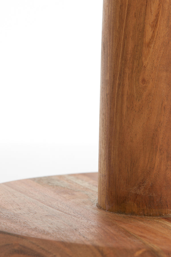 Side table 46x52 cm NALAGU mango wood natural