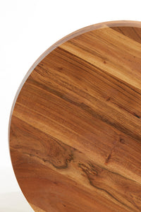 Side table 46x52 cm NALAGU mango wood natural