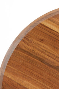 Side table 46x52 cm NALAGU mango wood natural