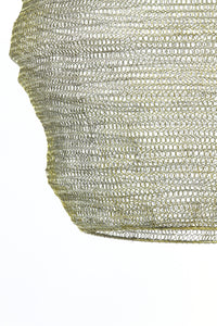 Hanging lamp 45x60 cm NIKKI wire light gold