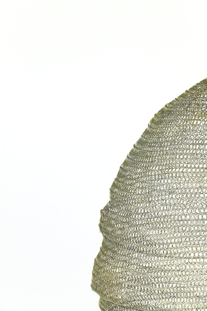 Hanging lamp 45x60 cm NIKKI wire light gold