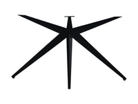 Onderstel Angle - 135x80x72 - Gepoedercoat zwart - Metaal