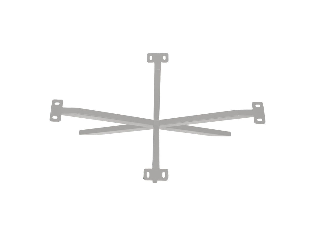 HSM Collection-SalonTafelonderstel Spider Oakland-80x50x40 (50x25mm)-Wit-Metaal