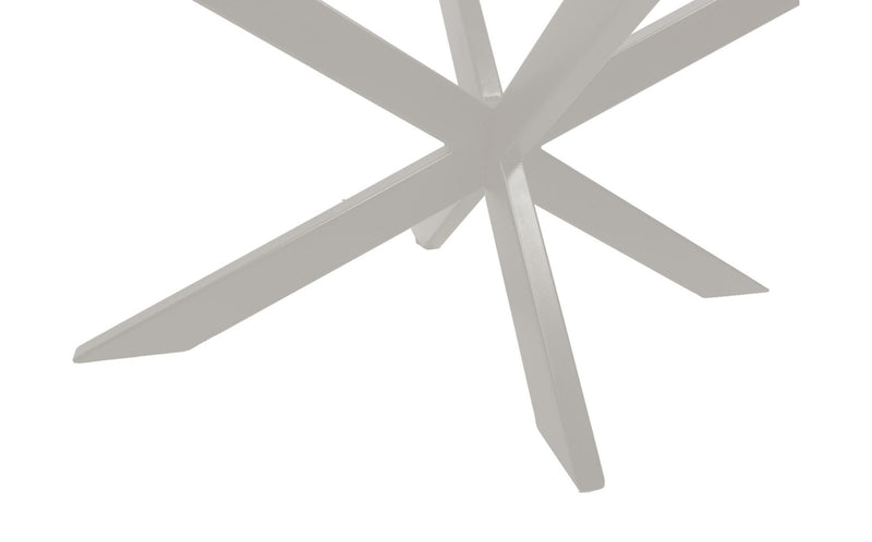 HSM Collection-SalonTafelonderstel Spider Oakland-80x50x40 (50x25mm)-Wit-Metaal