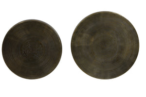 Side table S/2 50x33+60x38 cm ORNE antique bronze
