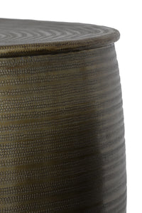 Side table S/2 50x33+60x38 cm ORNE antique bronze