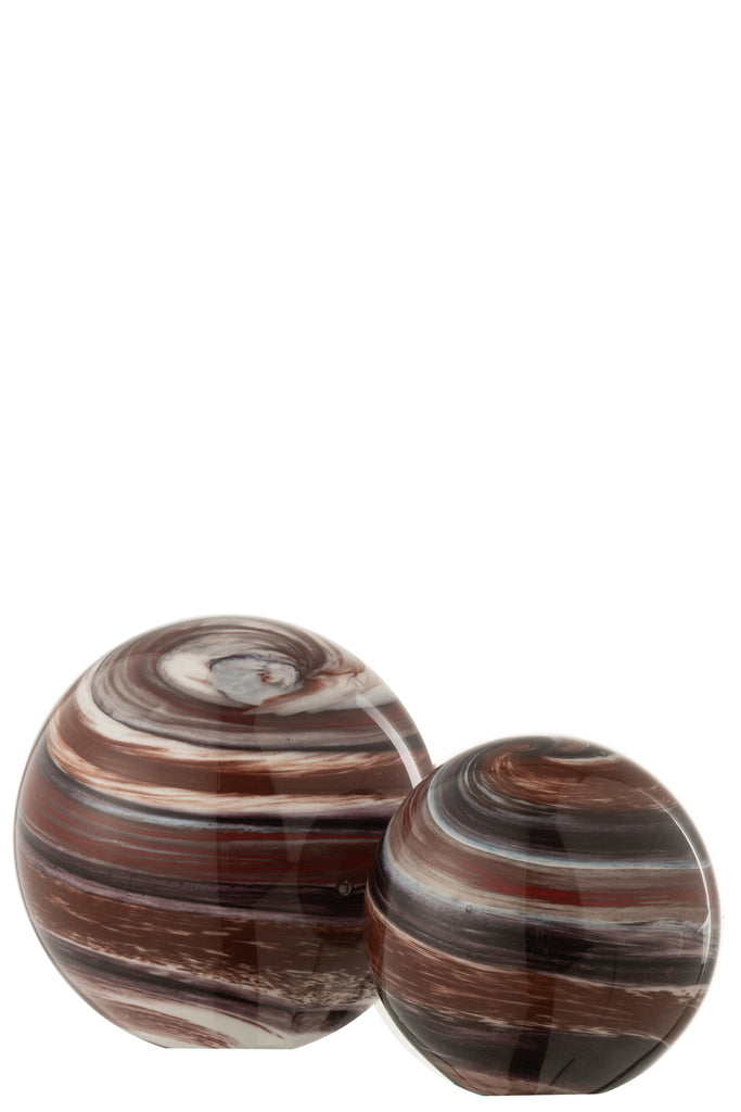 Paperweight Whirlwind Glass Mix Large