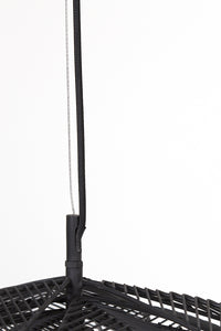 Hanging lamp 72x29 cm PAVAS matt black