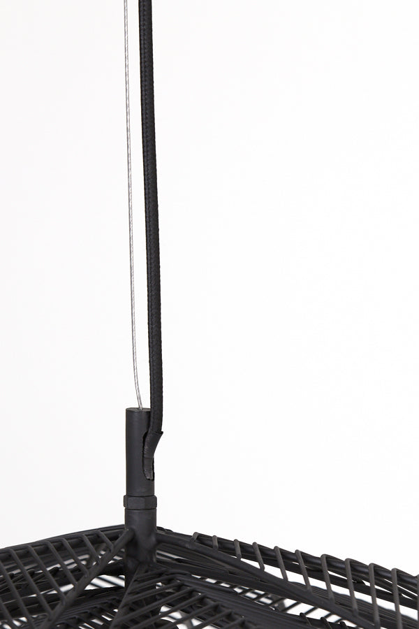 Hanging lamp 72x29 cm PAVAS matt black