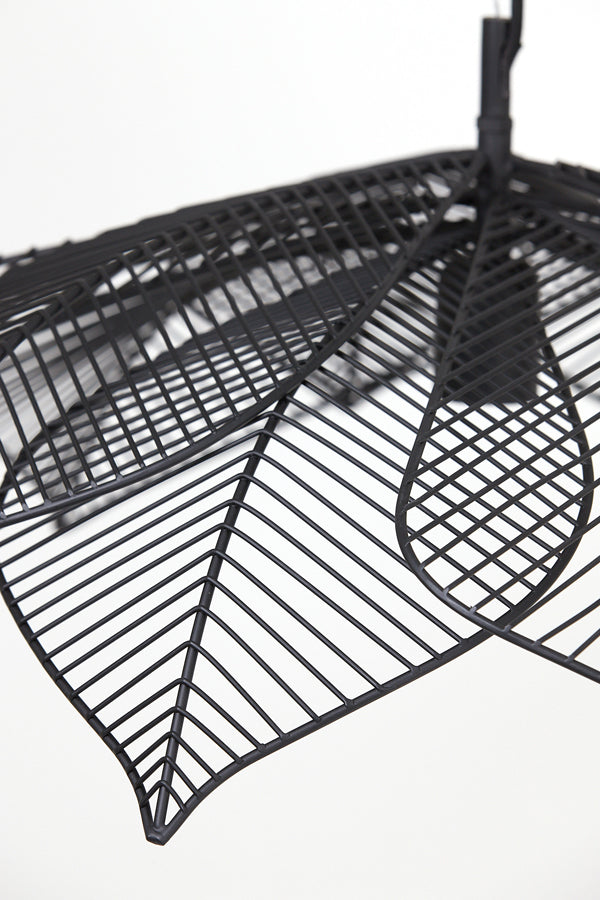 Hanging lamp 72x29 cm PAVAS matt black