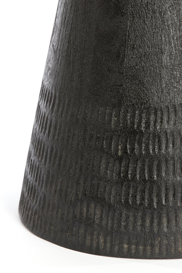 Side table 37x50 cm PAXOS matt black