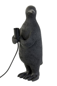 Table lamp E14 21x17x41 cm PENGUIN matt black