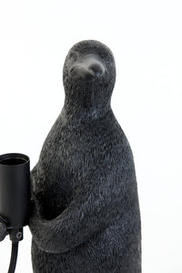 Table lamp E14 21x17x41 cm PENGUIN matt black