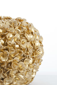 Vase deco 38x23 cm PHYLIA gold