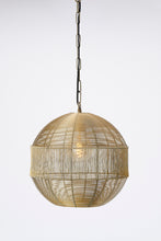 Afbeelding in Gallery-weergave laden, Hanging lamp 35x38 cm PILKA light gold

