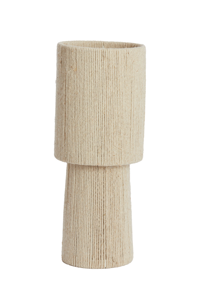 Table lamp 21,5x54,5 cm PITINO jute cream