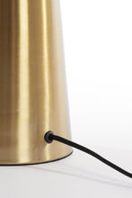 Afbeelding in Gallery-weergave laden, Table lamp 40x53 cm PLEAT glass clear+gold
