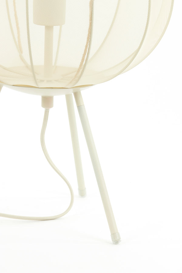 Table lamp 34x60 cm PLUMERIA sand