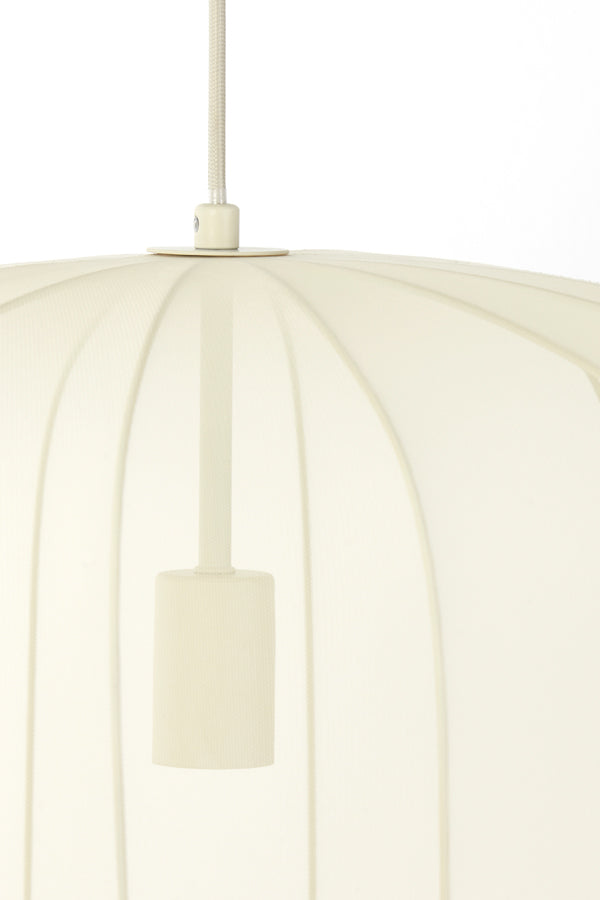 Hanging lamp 60x45 cm PLUMERIA sand