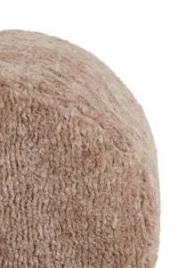 Pouf 40x40 cm POLLY brown-grey+brown