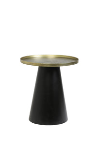 Side table 50x55 cm POPETA antique bronze