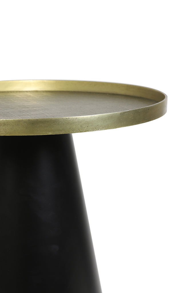 Coffee table 60x44 cm POPETA antique bronze