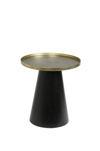 Side table 50x55 cm POPETA antique bronze