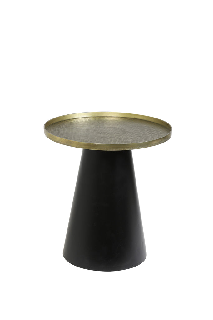 Side table 50x55 cm POPETA antique bronze