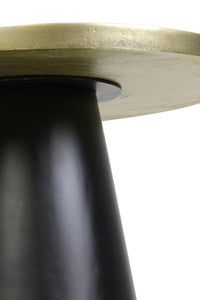 Side table 50x55 cm POPETA antique bronze