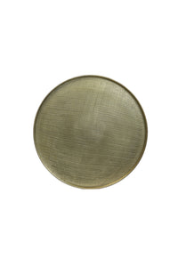Side table 50x55 cm POPETA antique bronze