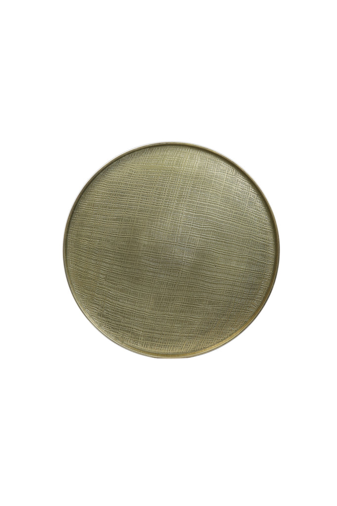 Side table 50x55 cm POPETA antique bronze