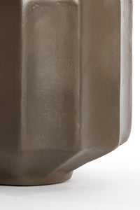 Pot deco 21x18 cm SALOU brown