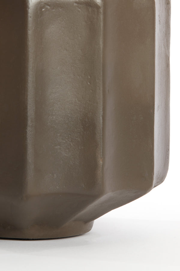 Pot deco 21x18 cm SALOU brown